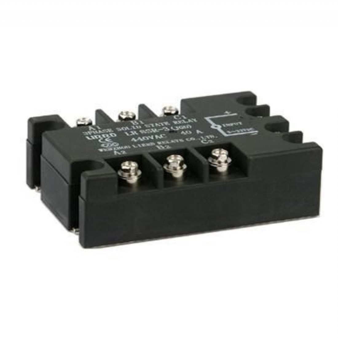 3x40 A SSR RÖLE 3-32 VDC GİRİŞ / 24-380 VAC ÇIKIŞ