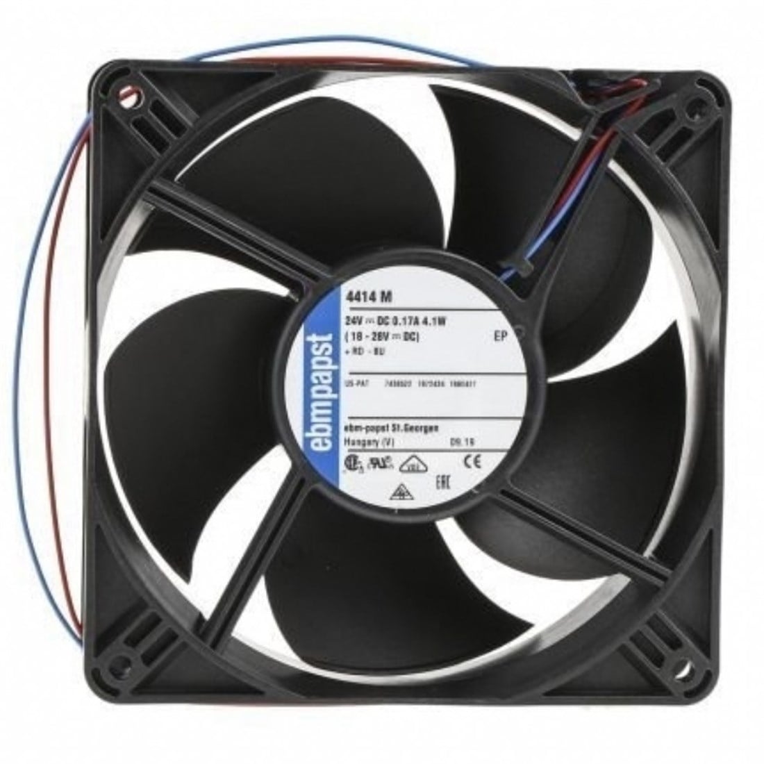 4414M EbmPapst Aksiyel Kompakt Fan 24V DC