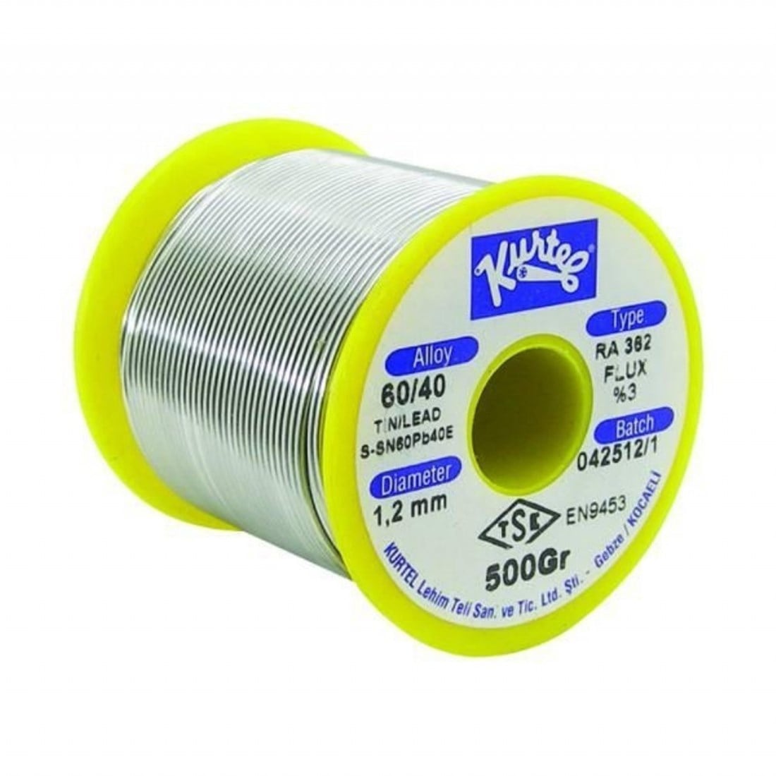 60/40 1,2 mm 500 Gr. Lehim Teli Kurtel