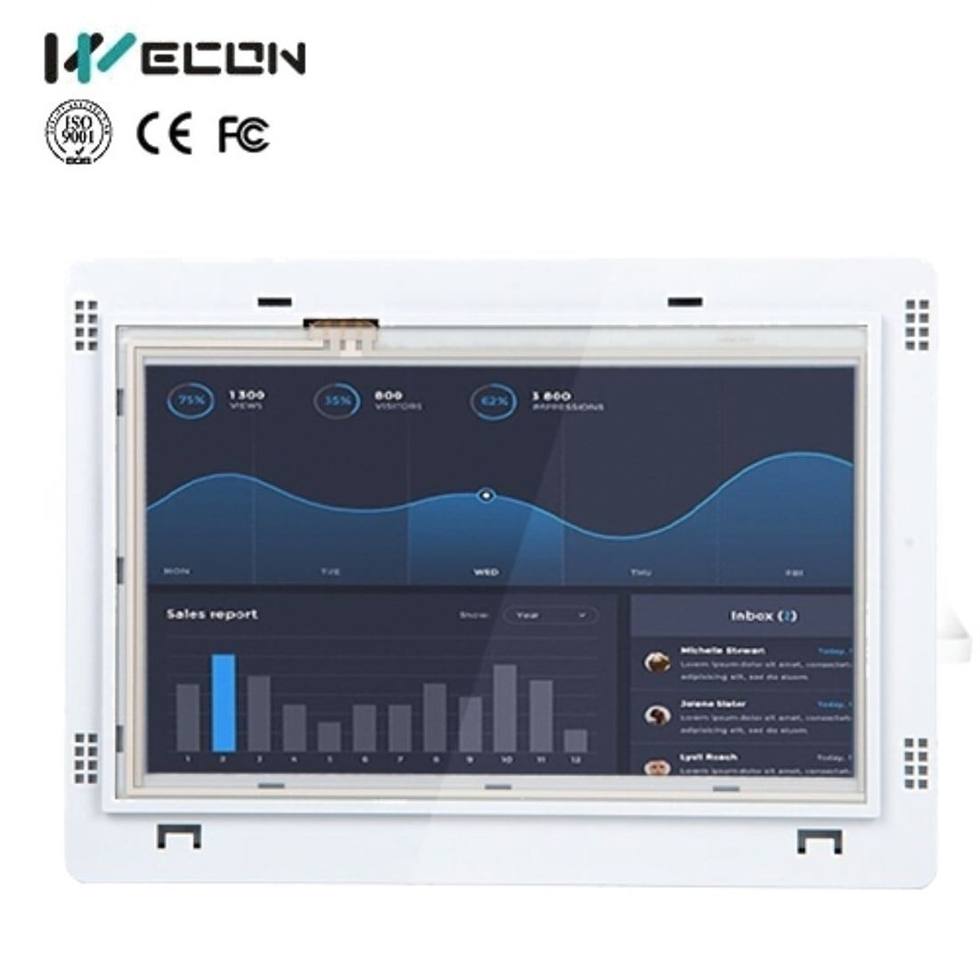 7 Inç HMI Ethernet PI3070i-N-SL Operatör Panel