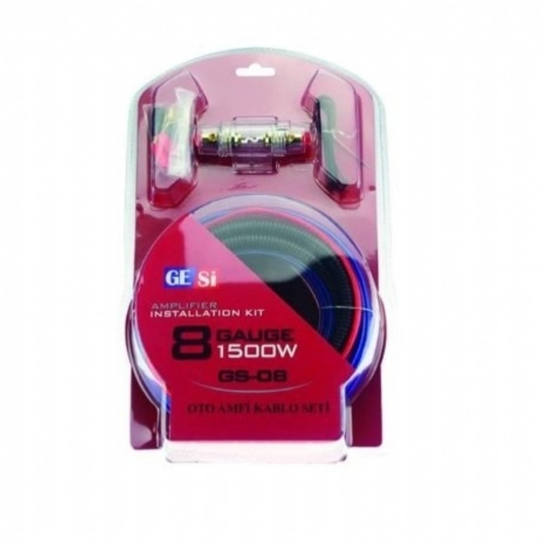 8GA 1500 W OTO AMFİ KABLO SETİ GS 08