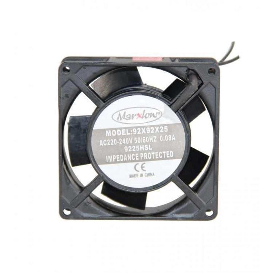 92X92X25 220V AC Kare Fan Marxlow