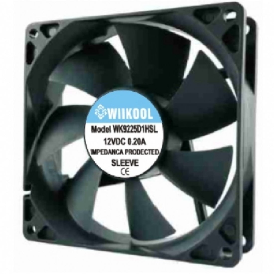 92x92x25 mm Wııkool 12V DC Kare Fan