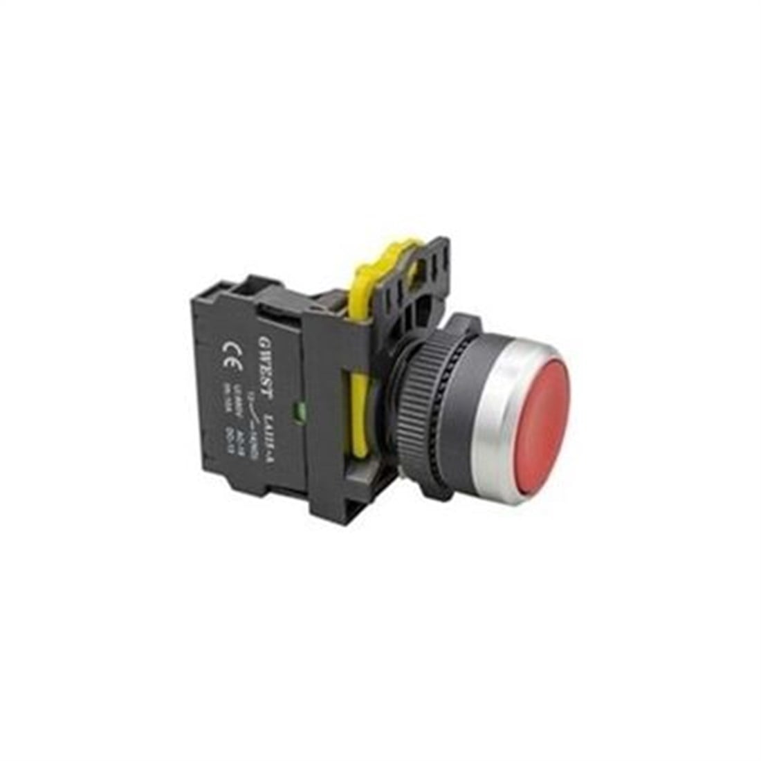 A5-01 1NC YAYLI BUTON KIRMIZI 10 ADET