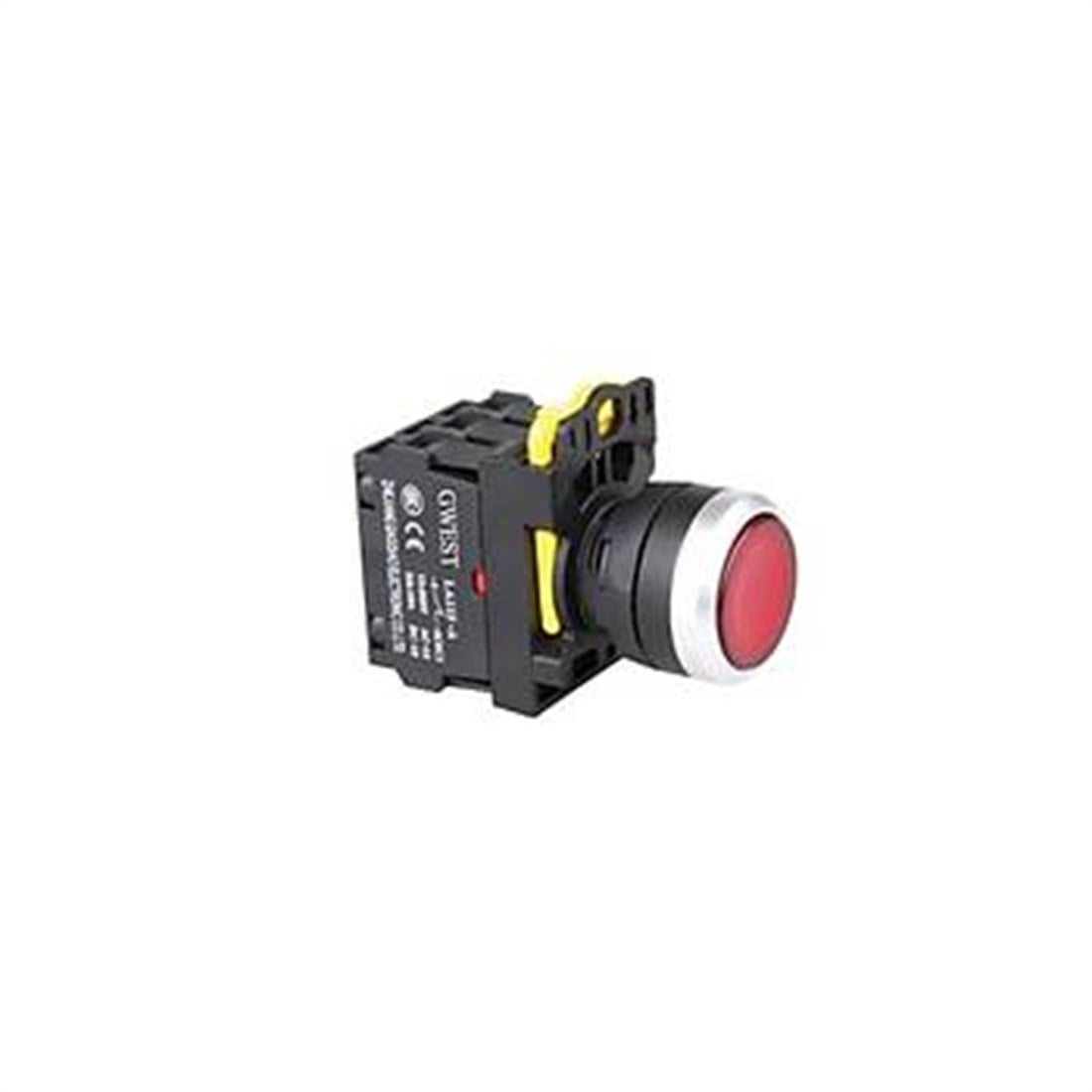 A5-01D-24 1NC IŞIKLI YAYLI BUTON 24V KIRMIZI 10 ADET