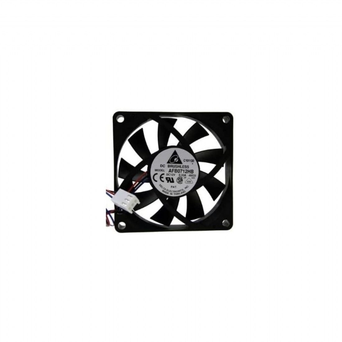 AFB0712HB 70x70x15 12VDC 0.33A 3 Kablolu Fan