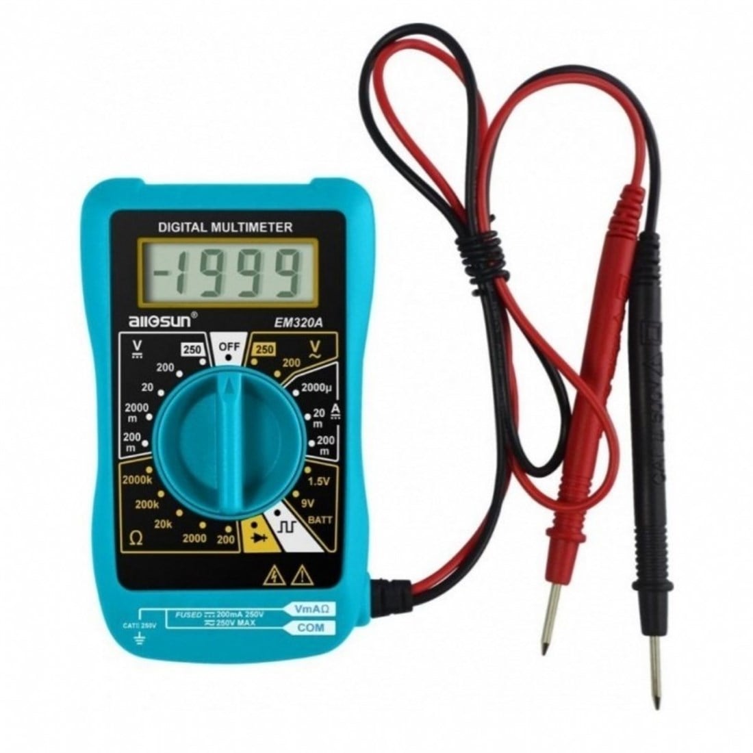 ALLSUN EM320B PROBLU MİNİ DİJİTAL MULTİMETRE
