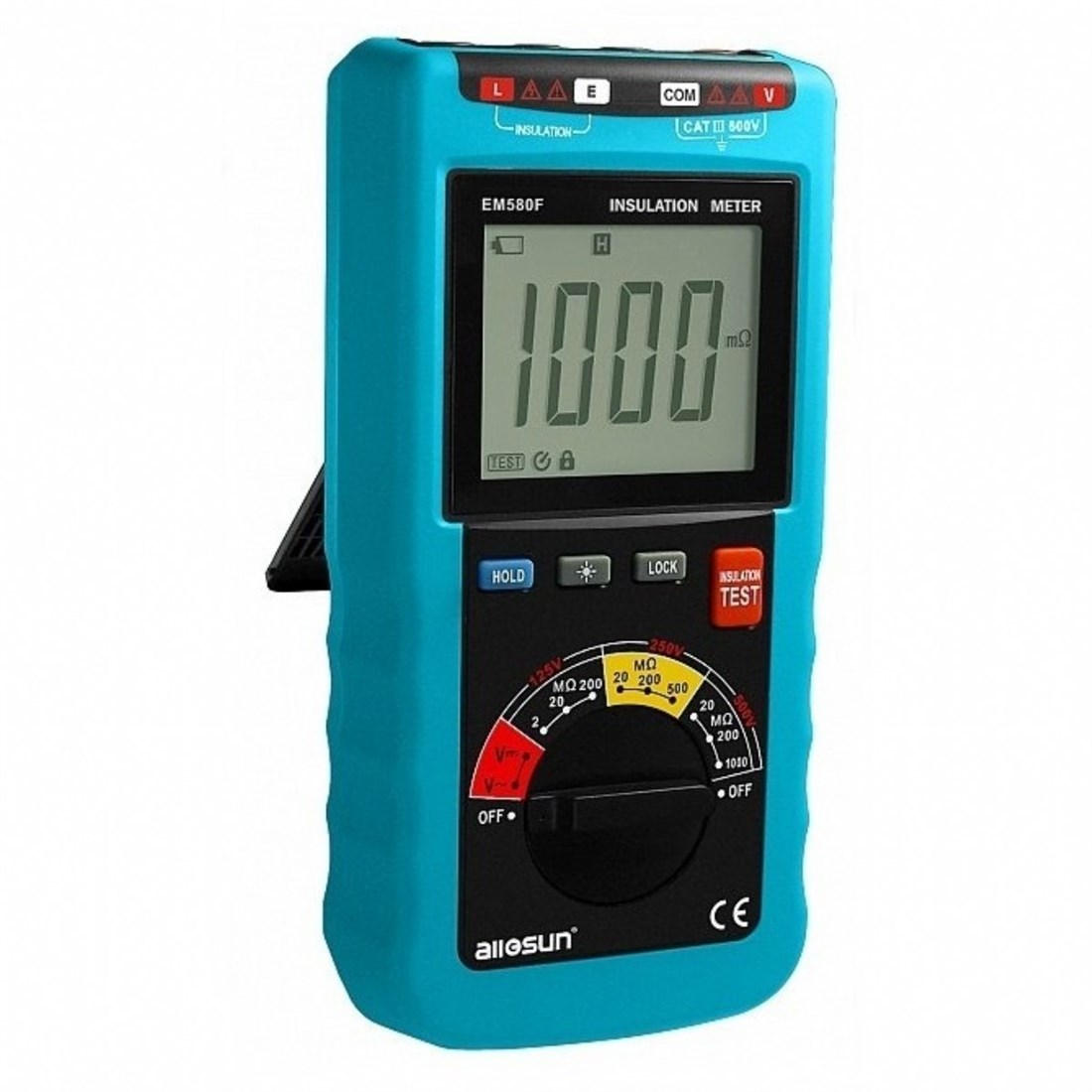 ALLSUN EM580F İZOLASYON MEGERİ 1000V