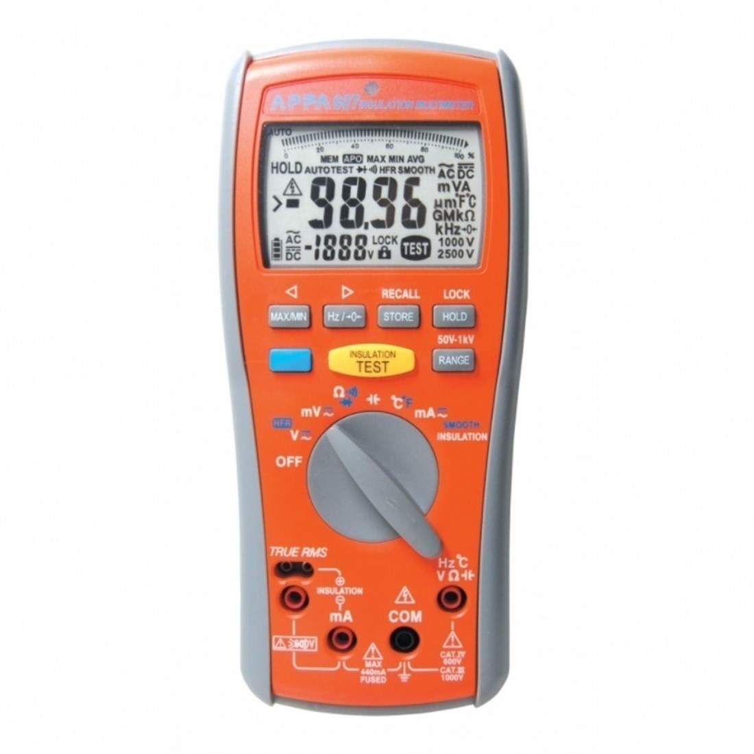 Appa 607 İzolasyon Multimetre Test Cihazı 1000V