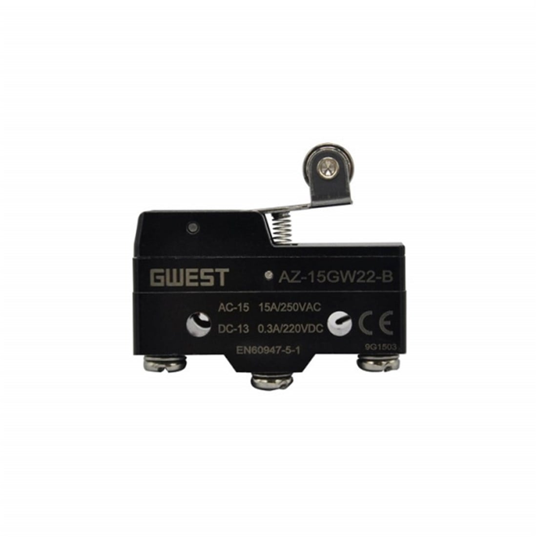 AZ-15GW-B Uzun Palet 15A 1NO+1NC Mikro Switch