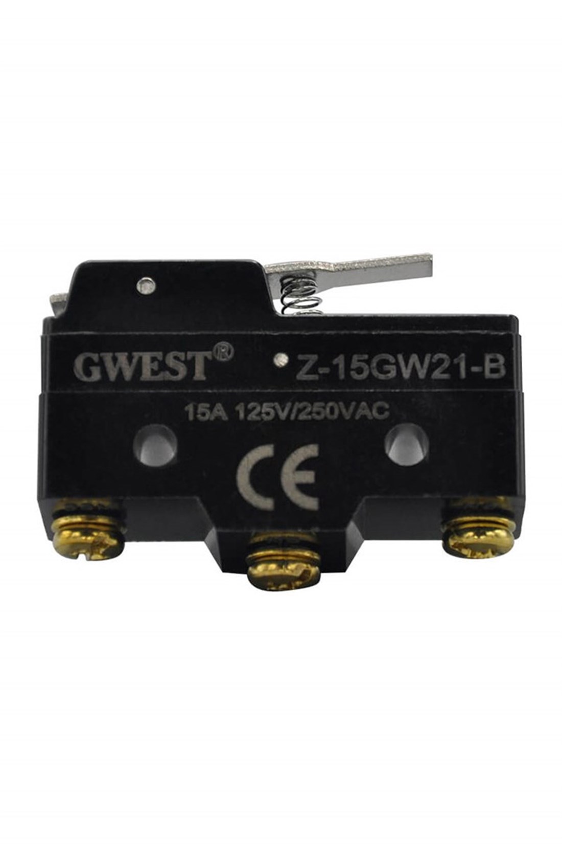 AZ-15GW21-B Kosa Paletli 15A 1NO+1NC Mikro Switch