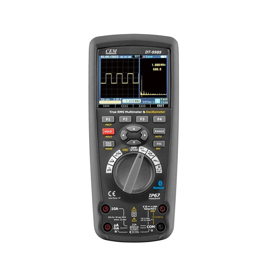 Cem DT-9989 Profesyonel T-RMS Endüstriyel MultimetreCEMDijital Multimetreler
