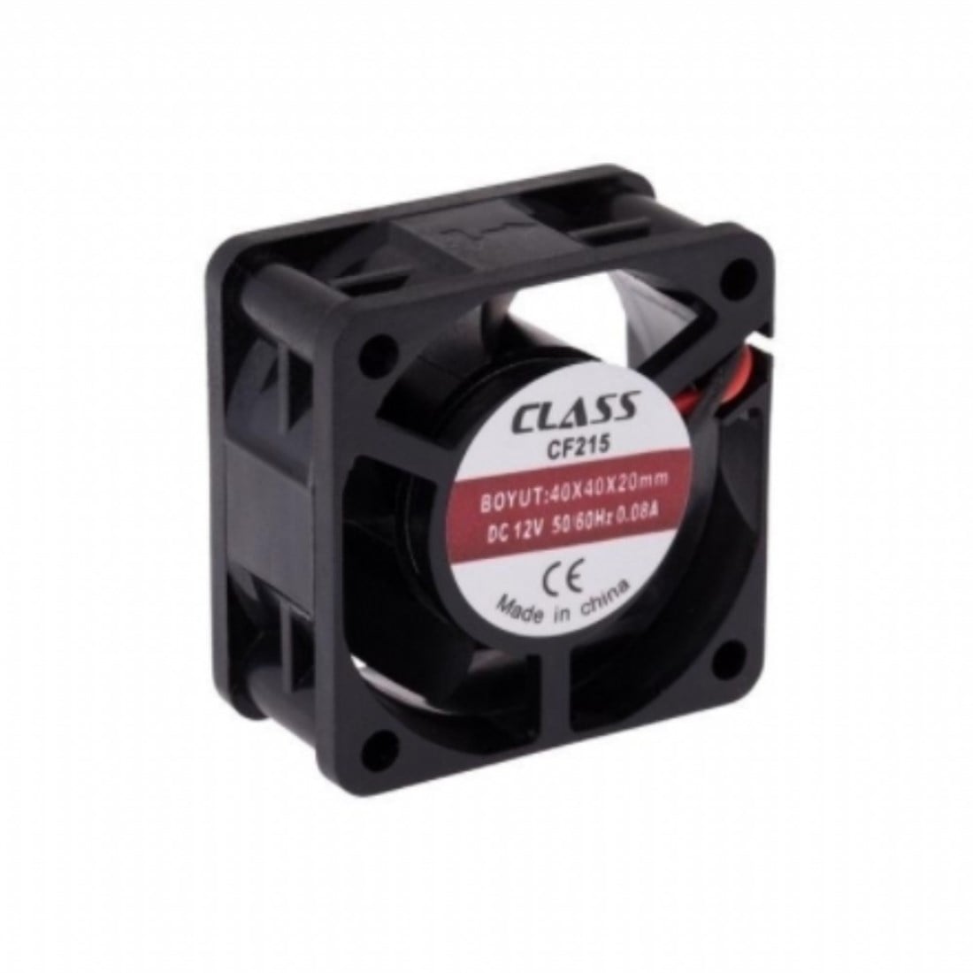 Class 40x40x20 DC 24V Kare Fan
