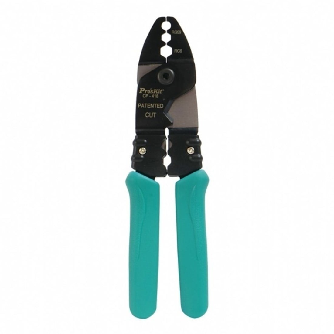 CP-418 Proskit Koaksiyel Sıkıştırma Pensesi RG6/RG58