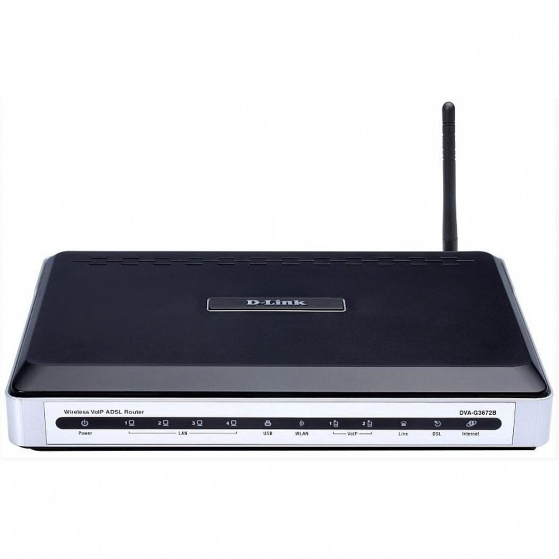 D-LİNK DVA-G3672B 2 x FXS, 1 bağlantı noktası PSTN, RJ-11 WAN özellikli 1 ADSL bağlantı noktası, 4 LAN 10 / 100Base-TX bağlantı noktası ve dahili baskı sunucusuyla kablosuz ADSL2 + yönlendirici
