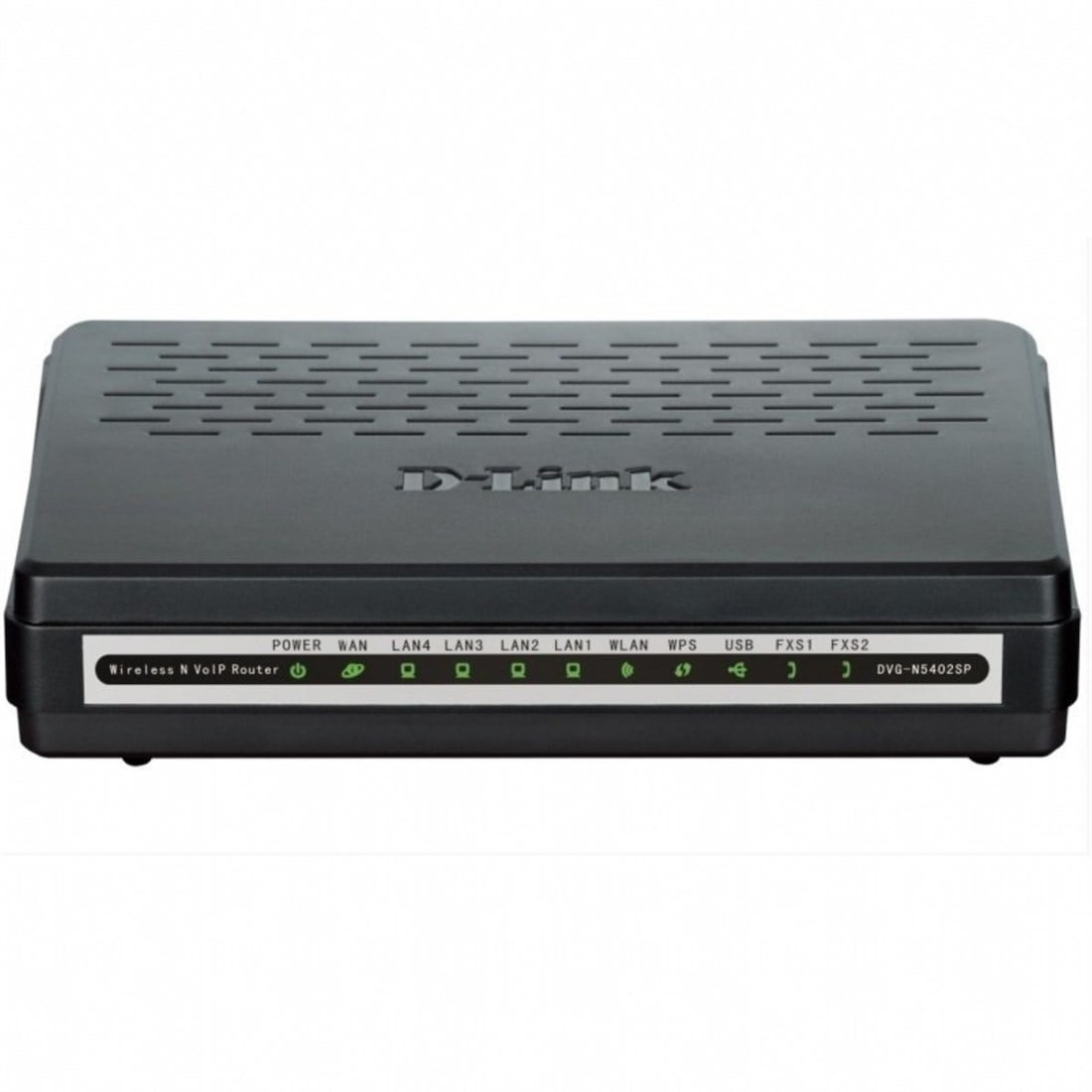 D-LİNK DVG-N5402SP/2S1U İki FXS-port, USB-port ve 4-port switch ile Universal Wireless VoIP-yönlendirici