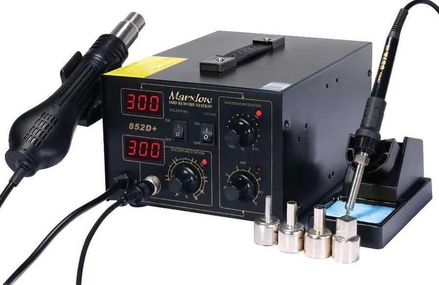 DT 852D+ Isı Ayarlı Sıcak Hava Üflemeli Havya 