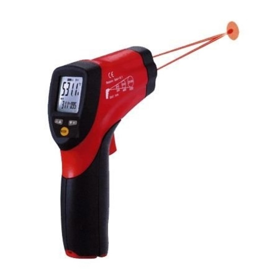 DT 8862 -50/ +650 C INFRARED ISI ÖLÇER