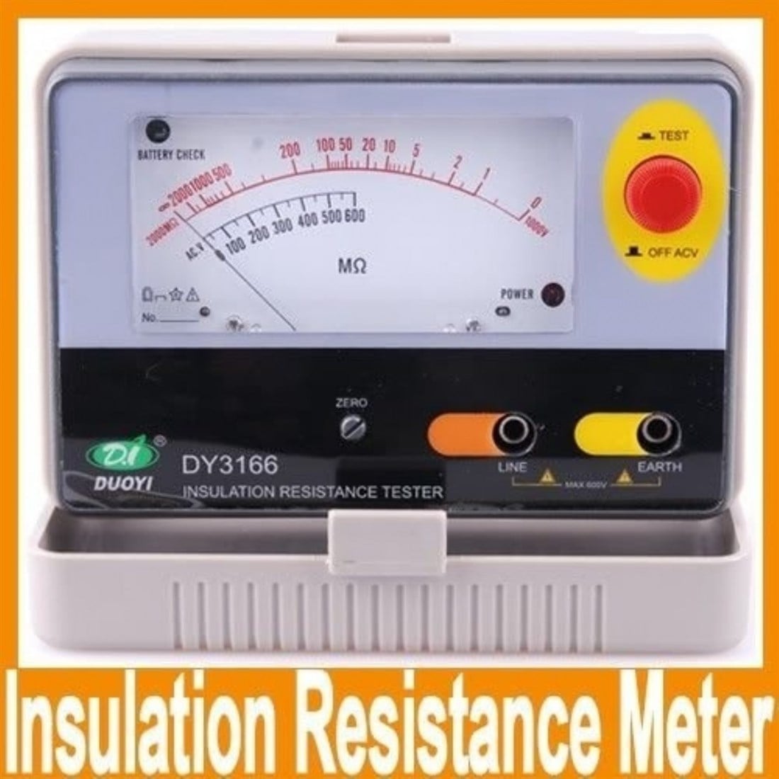 DY 3166 ANALOG İZALASYON MEGERİ