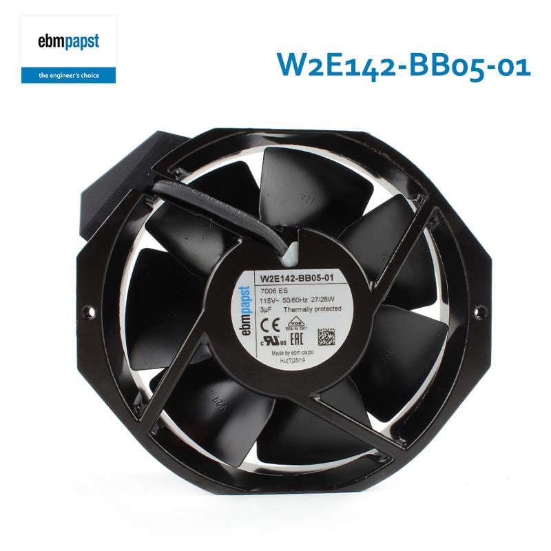 Ebm-Papst W2E142-BB05-01 115 VAC FanEBMPAPSTEBMPAPST kompakt fanlar