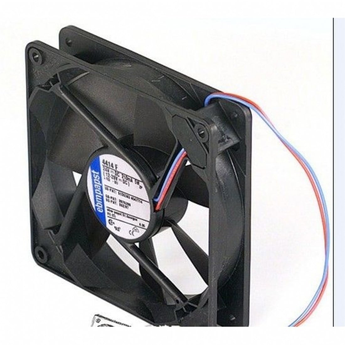 EbmPapst 4412 F DC 12 v eksenel kompakt fan