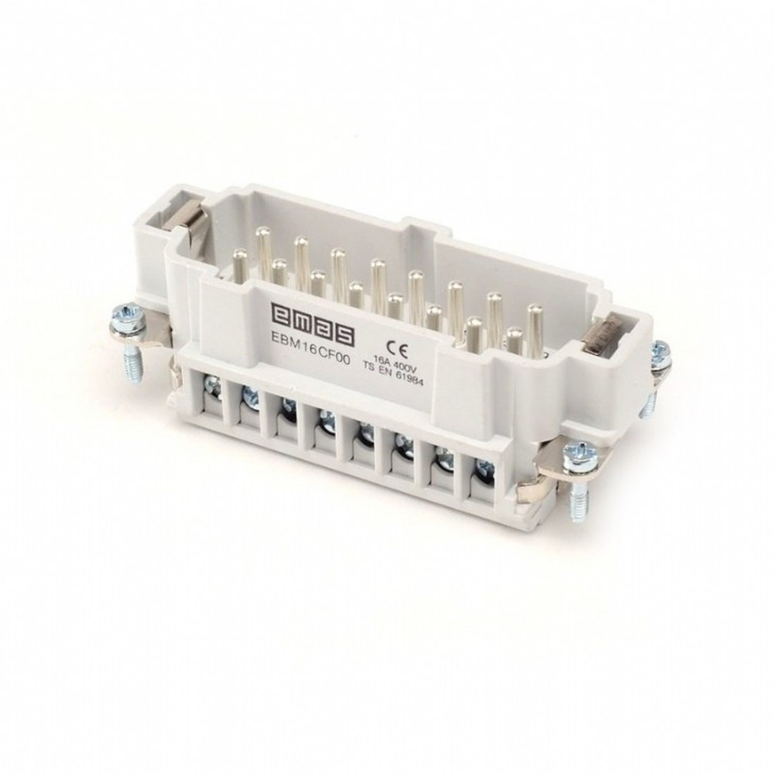 Emas EB032CF00 Metal Seri Çekirdek Fiş 17-32 32 Kontaklı 16 PG21