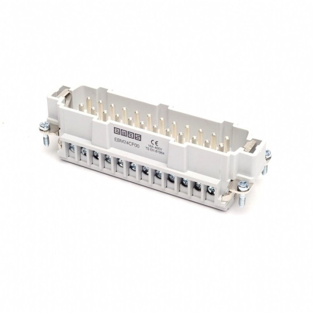 Emas EB048CF00 Metal Seri Çekirdek Fiş 25-48 48 Kontaklı 16A PG29
