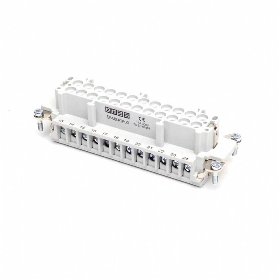 Emas EB048CP00 Metal Seri Çekirdek Priz 25-48 48 Kontaklı 16A PG29
