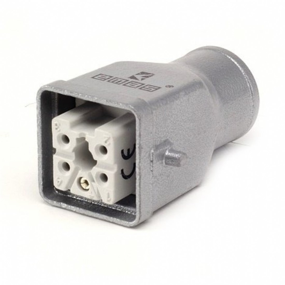 Emas EBM05PU10 Metal Seri Uzatma Priz 5 Kontaklı 10A PG11
