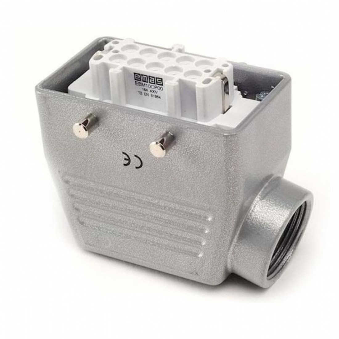 Emas EBM06PU10 Metal Seri Uzatma Prizi 6 Kontaklı 16A PG16