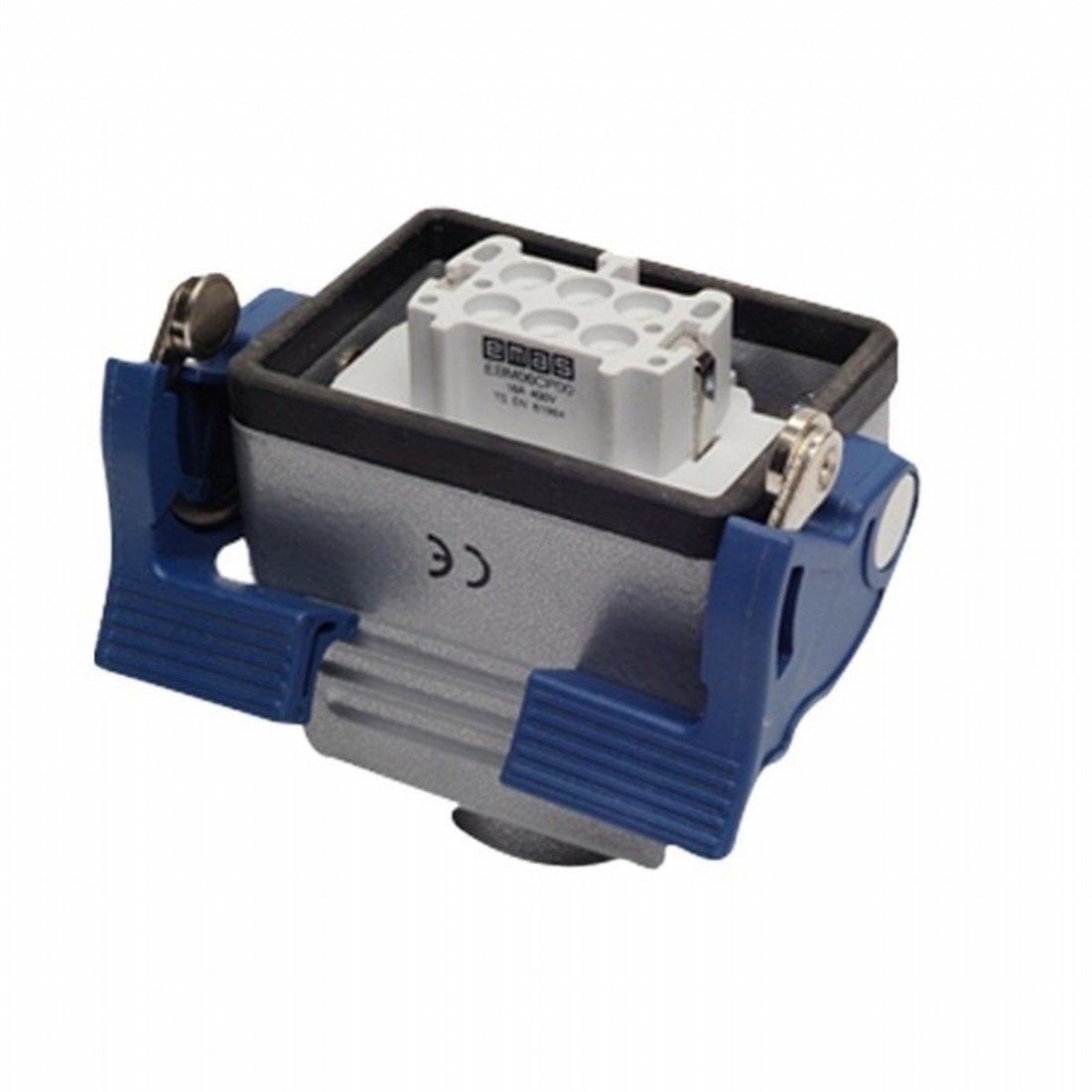 Emas EBM06PU32 Metal Seri Uzatma Prizi 6 Kontaklı 16A PG16