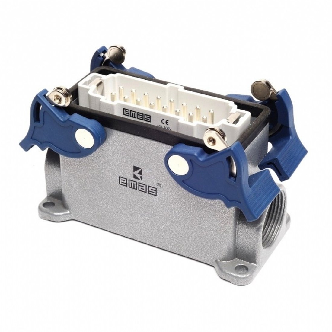 Emas EBM16FD14 Metal Seri Duvar Fişi 16 Kontaklı 16A PG21