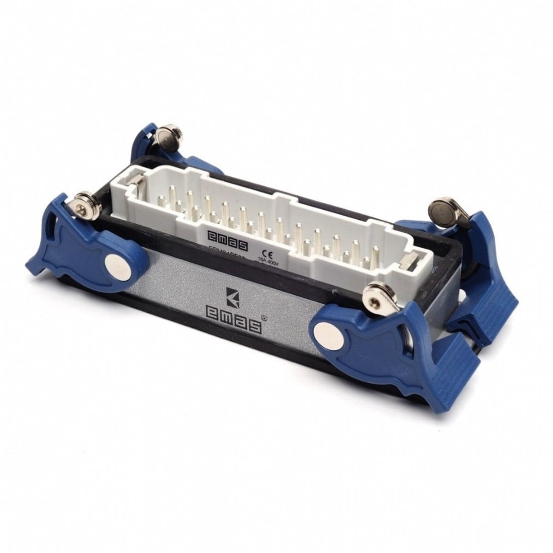 Emas EBM24FM44 Metal Seri Makine Fişi 24 Kontaklı 16A PG21