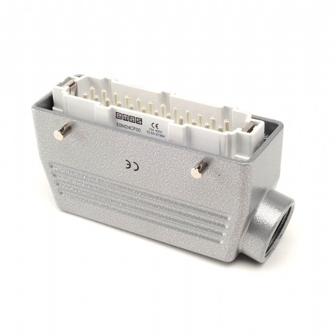 Emas EBM24FU10 Metal Seri Uzatma Fişi 24 Kontaklı 16A PG21