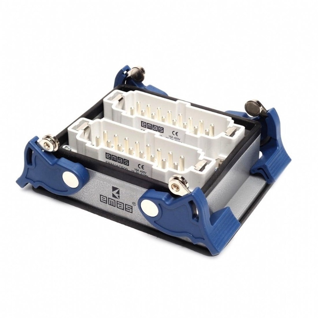 Emas EBM32FM44 Metal Seri Makine Fişi 32 Kontaklı 16 PG21