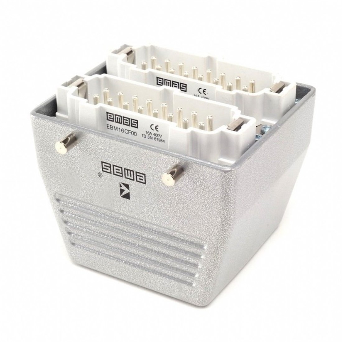 Emas EBM32FU30 Metal Seri Uzatma Fişi 32 Kontaklı 16 PG21