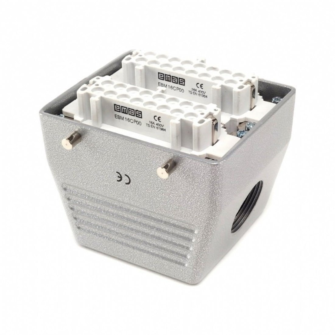 Emas EBM32PU10 Metal Seri Uzatma Prizi 32 Kontaklı 16 PG21