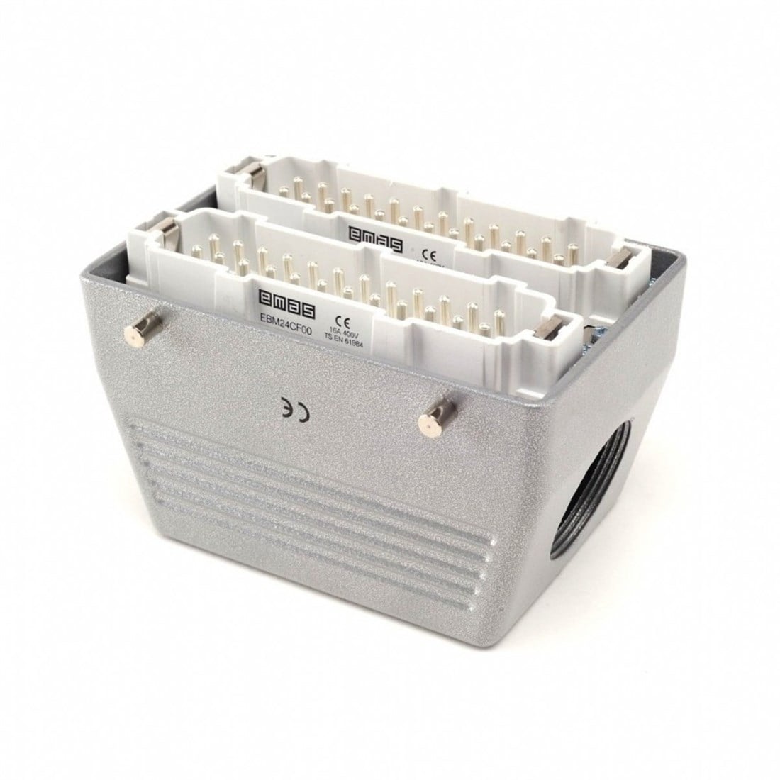 Emas EBM48FU10 Metal Seri Uzatma Fişi 48 Kontaklı 16A PG29