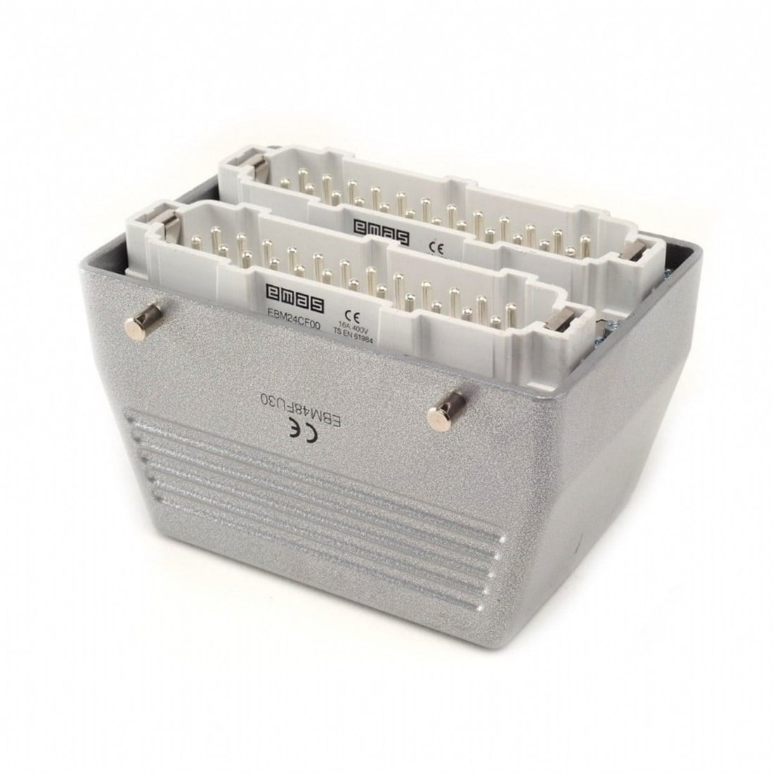 Emas EBM48FU30 Metal Seri Uzatma Fişi 48 Kontaklı 16A PG29