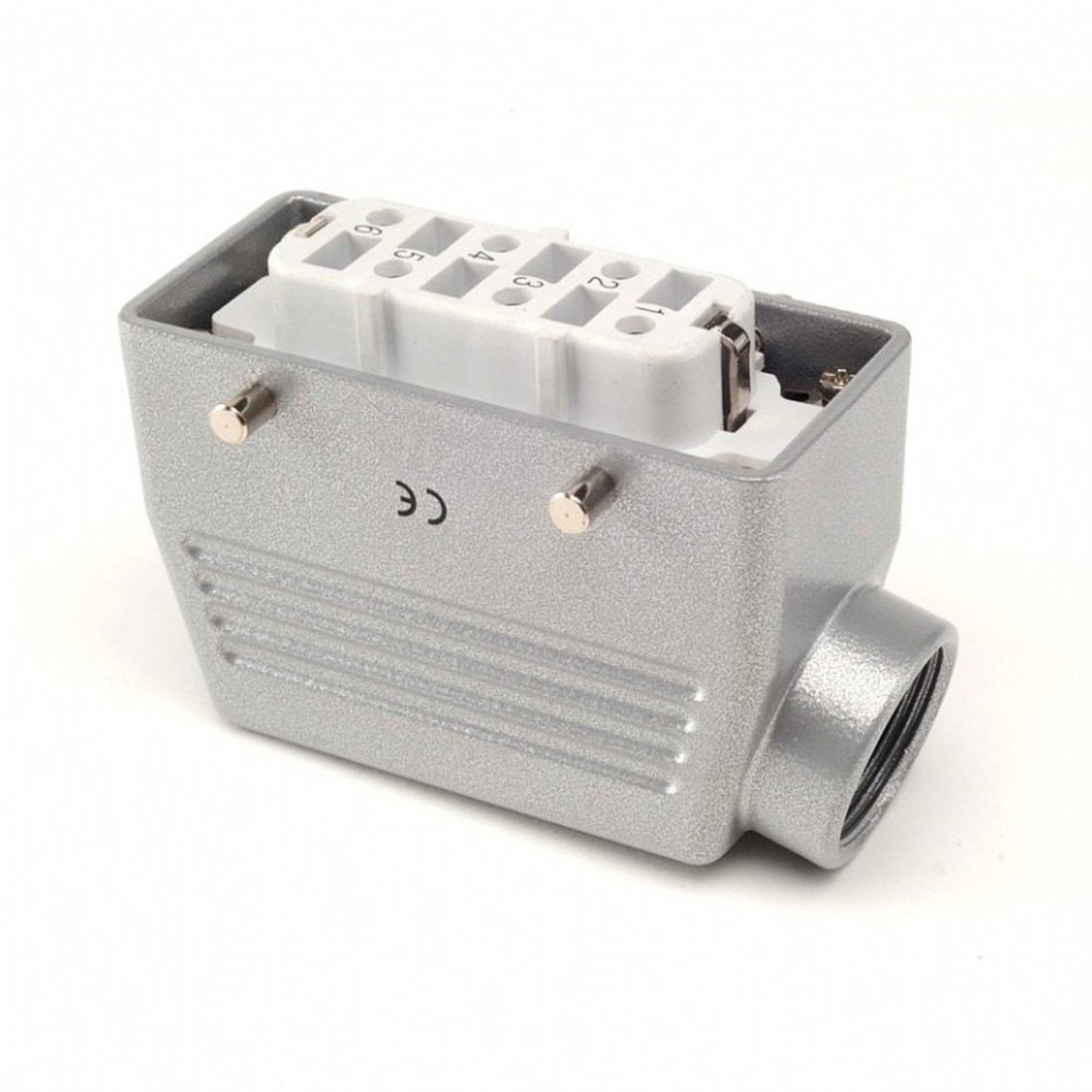 Emas EBM606PU10 Metal Seri Uzatma Prizi 6 Kontaklı 35A PG21