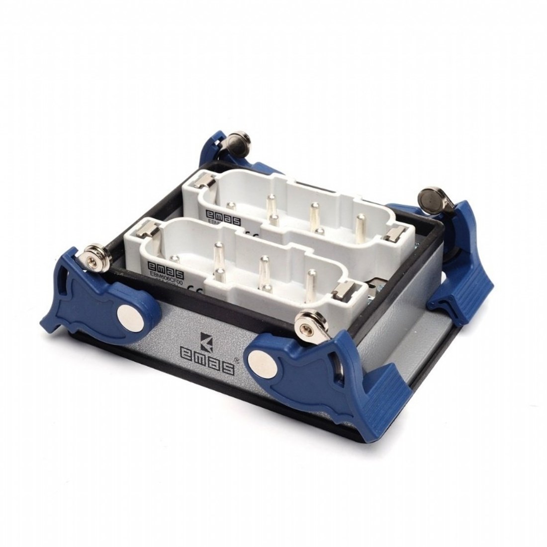 Emas EBM612FM44 Metal Seri Makine Fişi 12 Kontaklı 35A PG21