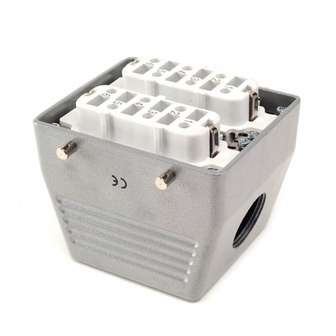 Emas EBM612PU10 Metal Seri Uzatma Prizi 12 Kontaklı 35A PG21