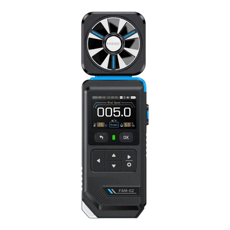 FAM-02 Anemometre Rüzgar Hızı ÖlçerFNIRSİHava Hızı ve Akışı Ölçerler (Anemometre)