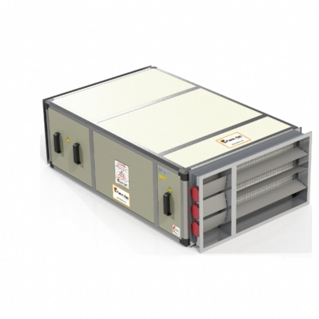 Fanex FHSF-R-36 Çift Cidarlı Sığınak Santrali Monofaze Radyal Fanlı