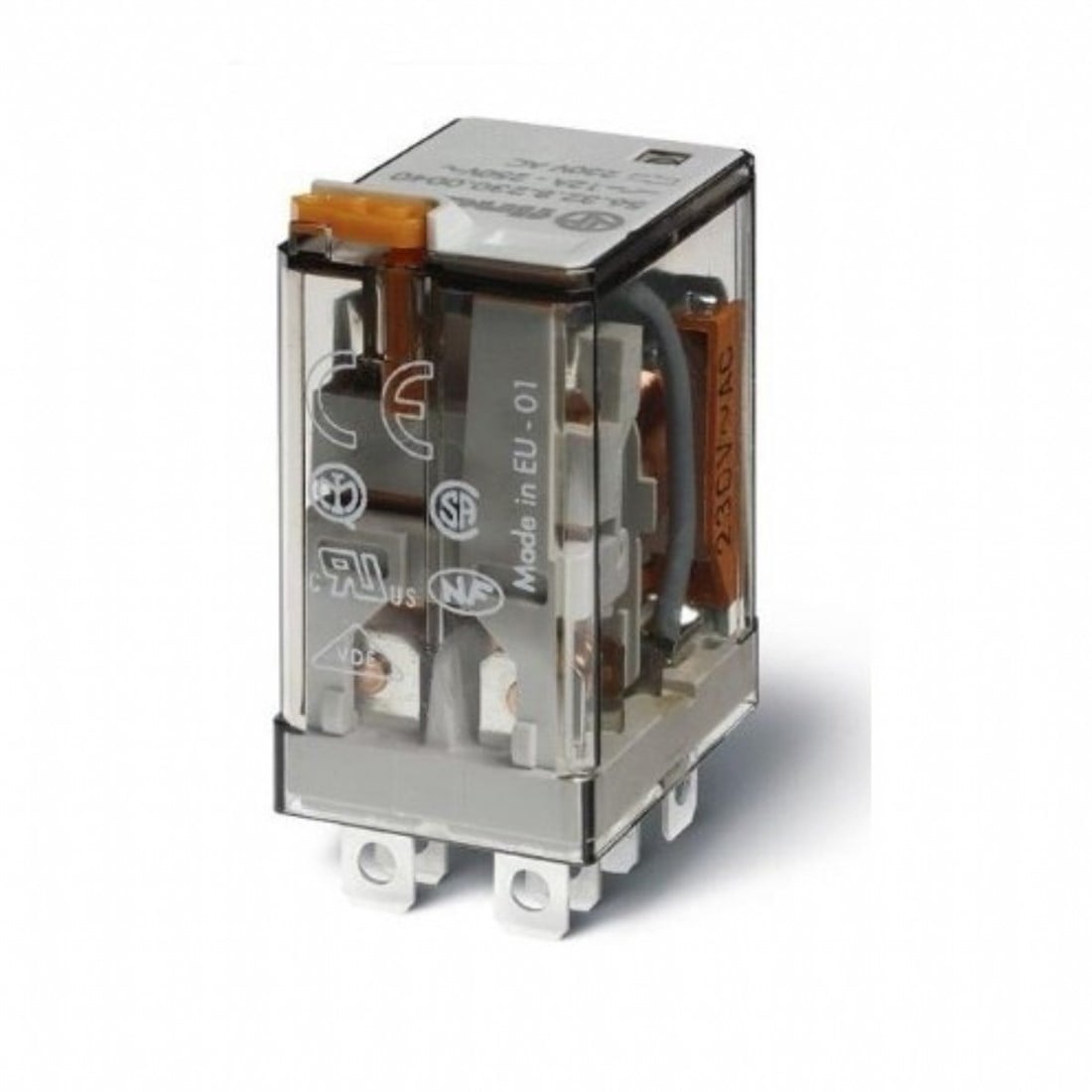 Finder 56.32.8.024.0040 Soket Tipi; AgNi; 2CO 12A 24V AC