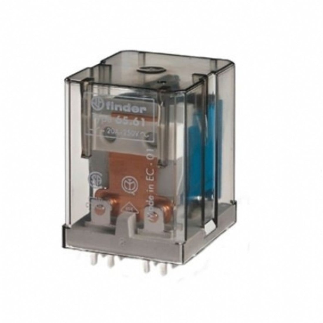 Finder 65.61.8.230.0300 PCB Montaj İğne Tip Terminal AgCdO 1NA 30A 230V AC