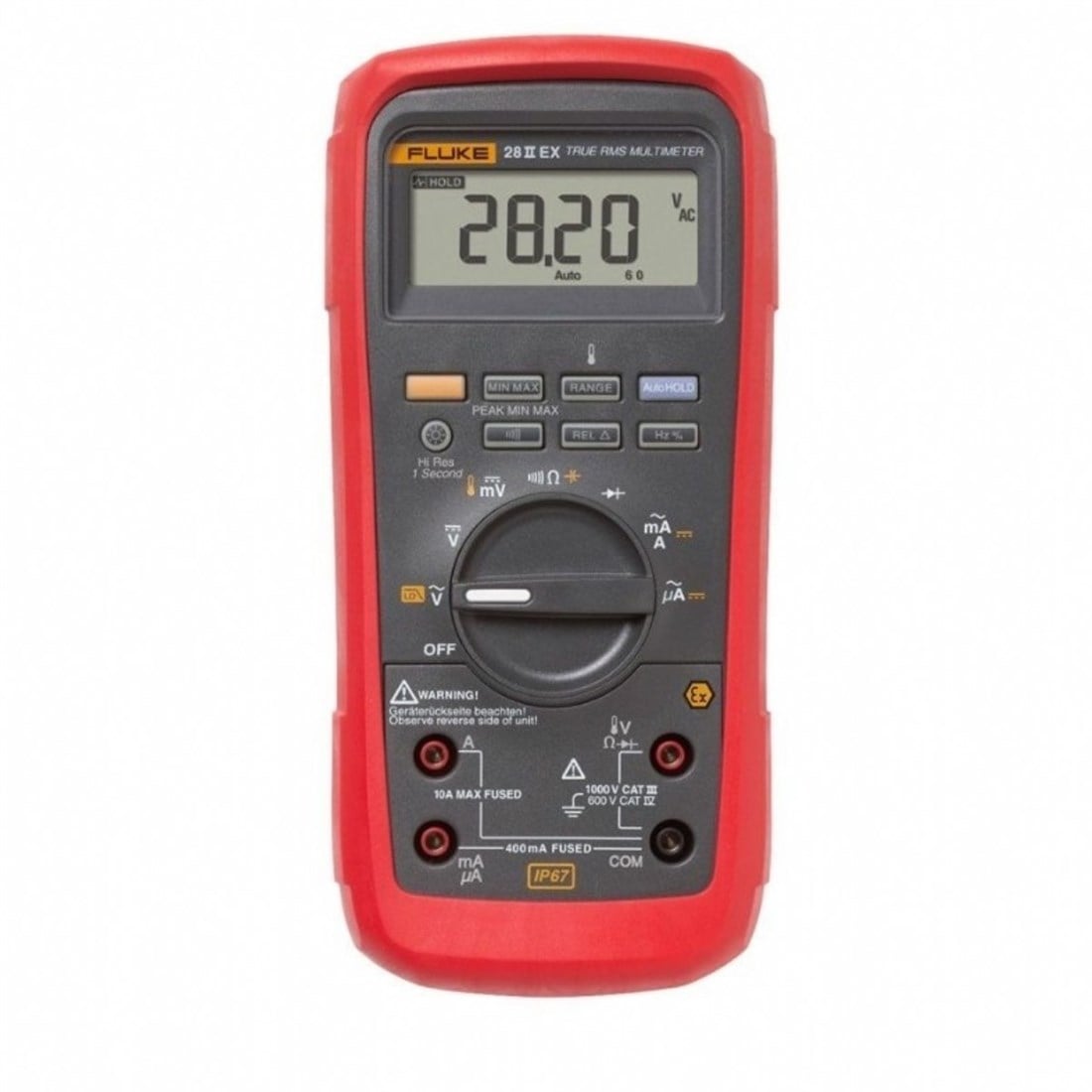 Fluke 28 II Ex Kendinden Emniyetli Digital Multimetre