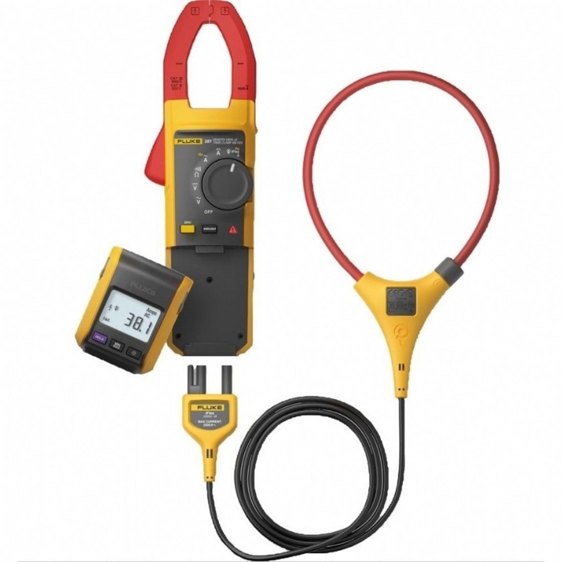 Fluke 381 Uzak Ekranlı True Rms Ac/Dc Pensampermetre