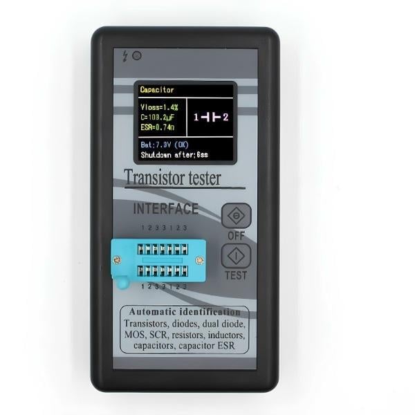 Fnirsi M328 LCR Metre Transistör Test Cihazı