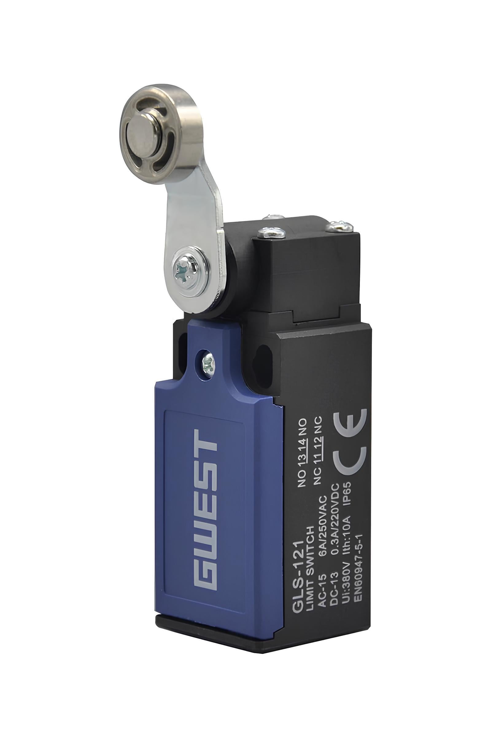 GLS-121 Dikey Metal Makaralı Çift Yön 1NO+1NC Limit  Switch 10 ADET